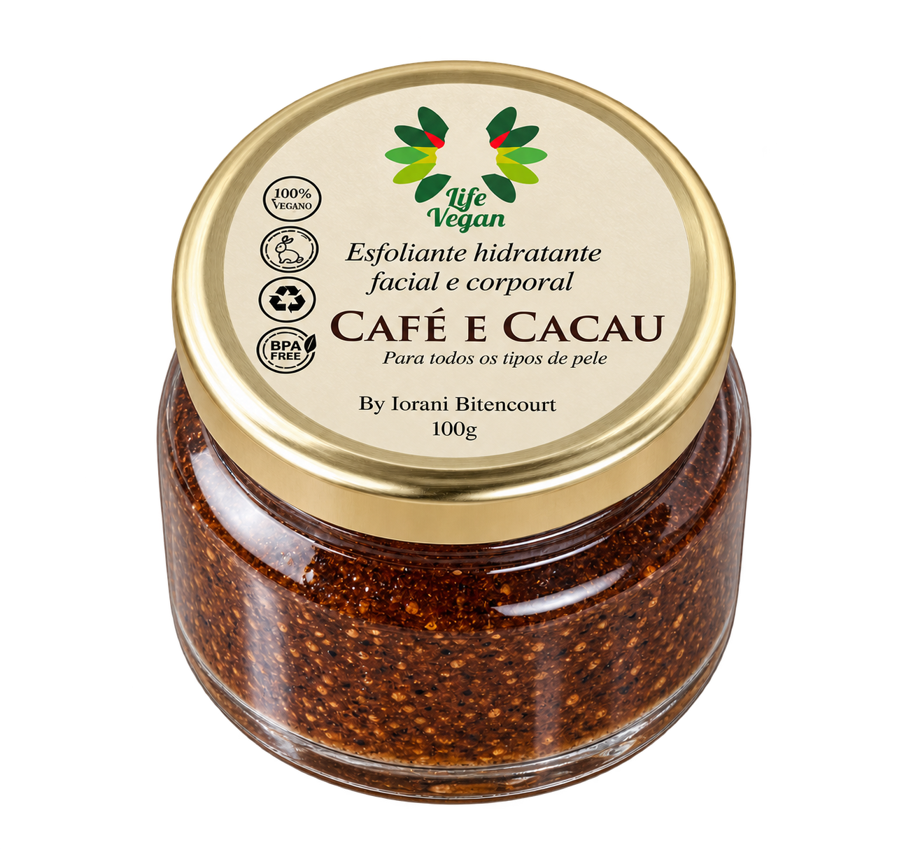 Café e Cacau — esfoliante