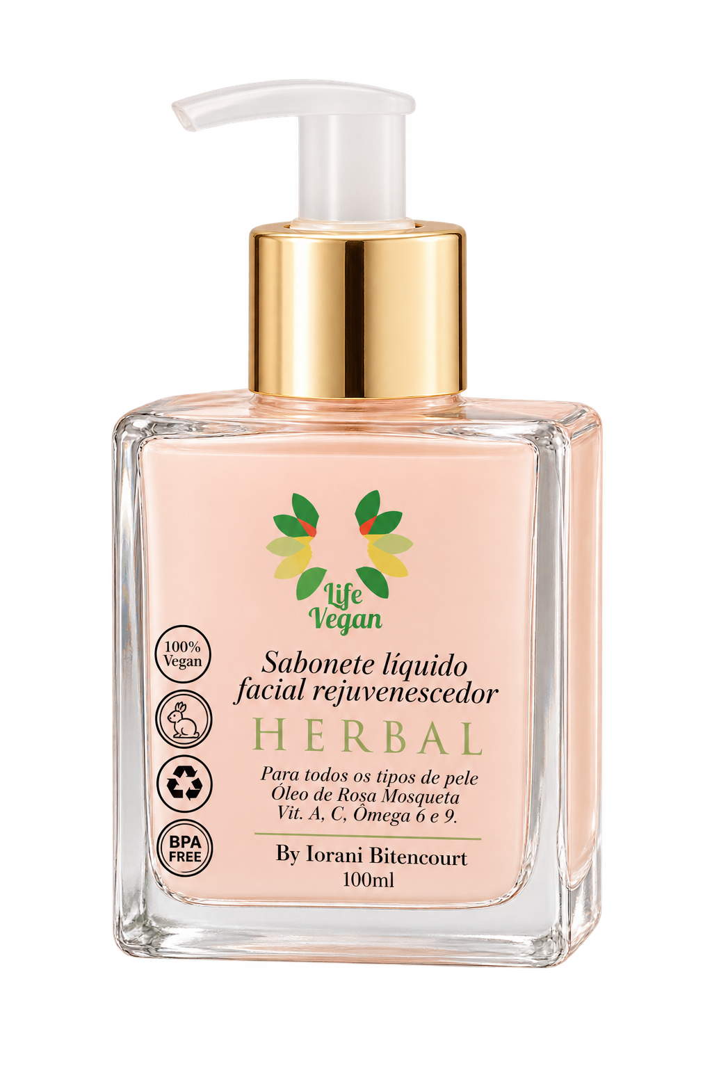 Herbal — sabonete facial